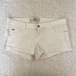 White Hollister Shorts